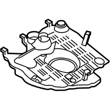 Audi Oil Pan Baffle - 06K-103-138-E