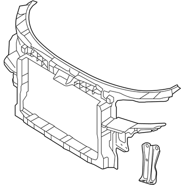 Audi Radiator Support - 8P0-805-588-L