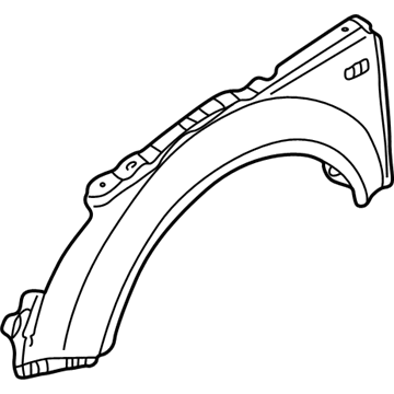 Audi TT Quattro Fender - 8N0-821-106