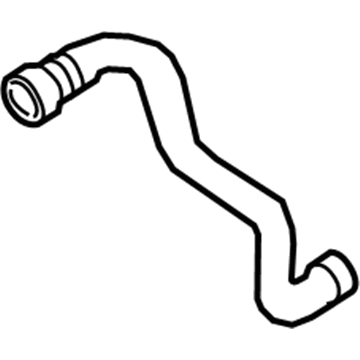 Audi Water Hose - 80A-122-073-C