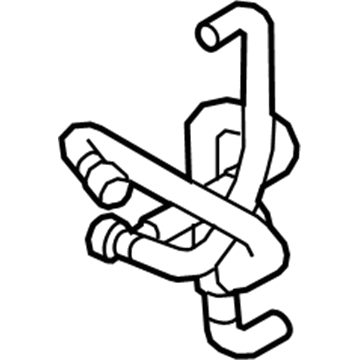 Audi Q5 Water Hose - 80A-122-449-CD