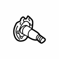 Audi 100 Axle Shaft - 443-407-271-AT Axle Assembly