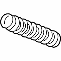 Audi Air Intake Hose - 027-129-627-E Hot Air Hose