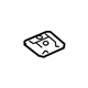 Audi 4D0-857-949-A Instrument Panel Retainer Clip Audi 4D0-857-949-A Instrument Panel Retainer Clip
