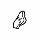 Audi 8J1-863-442-A Center Support Retainer Plate Audi 8J1-863-442-A Center Support Retainer Plate