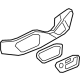 Audi 4K0-881-325-D-1LX Frame Trim