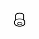 Audi 3C0-853-586 Wheel Opening Molding Grommet Audi 3C0-853-586 Wheel Opening Molding Grommet