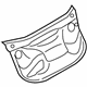 Audi 4N0-819-523-D Water Deflector Audi 4N0-819-523-D Water Deflector