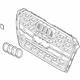 Audi 8W0-853-651-N-FUQ Grille Assembly