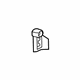 Audi 80B-823-533-D-4PK Release Handle Audi 80B-823-533-D-4PK Release Handle
