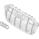 Audi 4K0-853-651-H-MX3 Center Grille Audi 4K0-853-651-H-MX3 Center Grille