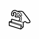 Audi 8F0-857-781-A Belt Guide Audi 8F0-857-781-A Belt Guide