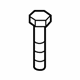 Audi N-010-217-23 Transmission Cooler Bolt Audi N-010-217-23 Transmission Cooler Bolt