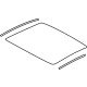 Audi 4N4-877-056-C Sunroof Glass Audi 4N4-877-056-C Sunroof Glass
