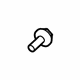 Audi 4A0-805-121-C Splash Shield Pin Audi 4A0-805-121-C Splash Shield Pin