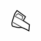 Audi 4L0-880-701-A Emergency Handle Audi 4L0-880-701-A Emergency Handle