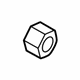 Audi N-101-181-05 Main Fuse Lock Nut Audi N-101-181-05 Main Fuse Lock Nut
