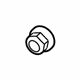 Audi WHT-001-308 Safety Catch Lock Nut Audi WHT-001-308 Safety Catch Lock Nut