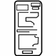 Audi 8E0-010-166-G Air Bag Label Audi 8E0-010-166-G Air Bag Label