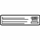 Audi 059-010-533-B Emission Label Audi 059-010-533-B Emission Label