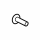 Audi N-106-336-03 Vapor Canister Mount Bolt Audi N-106-336-03 Vapor Canister Mount Bolt