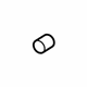 Audi 8K0-201-848 Leak Detect Pump Grommet Audi 8K0-201-848 Leak Detect Pump Grommet