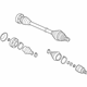 Audi 5Q0-407-271-AP Axle Assembly Audi 5Q0-407-271-AP Axle Assembly