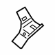 Audi 8F0-810-642 Upper Reinforcement