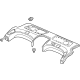 Audi 4N0-863-411-K-2XR Package Tray Trim Audi 4N0-863-411-K-2XR Package Tray Trim