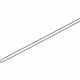 Audi 8H0-853-283-3Q7 Belt Molding Audi 8H0-853-283-3Q7 Belt Molding