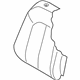 Audi 4K0-881-803-C-PRA Seat Back Cover Audi 4K0-881-803-C-PRA Seat Back Cover