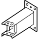 Audi 80A-807-133 Bumper Bracket
