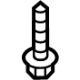 Audi N-908-082-01 Radiator Assembly Mount Bolt Audi N-908-082-01 Radiator Assembly Mount Bolt