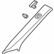 Audi 4N0-867-233-F-2TG Windshield Pillar Trim Audi 4N0-867-233-F-2TG Windshield Pillar Trim