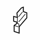 Audi 4M0-814-308-A Filler Plate Lower Reinforcement Audi 4M0-814-308-A Filler Plate Lower Reinforcement