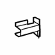 Audi 4M0-814-307-A Filler Plate Lower Reinforcement Audi 4M0-814-307-A Filler Plate Lower Reinforcement