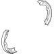 Audi 9Y0-698-533-D Brake Shoe Audi 9Y0-698-533-D Brake Shoe