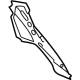 Audi 80F-809-329-STL Pillar Reinforcement Audi 80F-809-329-STL Pillar Reinforcement