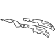 Audi 80F-809-299-STL Reinforcement Audi 80F-809-299-STL Reinforcement