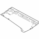 Audi 80A-825-207-E Center Shield