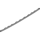 Audi 8W0-853-551-C-3Q7 Inner Molding Audi 8W0-853-551-C-3Q7 Inner Molding