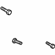 Audi WHT-003-478 Seat Belt Assembly Upper Bolt Audi WHT-003-478 Seat Belt Assembly Upper Bolt