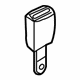 Audi 4L0-857-739-L-01C Buckle End Audi 4L0-857-739-L-01C Buckle End