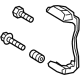 Audi 3Q0-615-125 Caliper Mount Audi 3Q0-615-125 Caliper Mount
