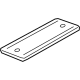 Audi 89A-827-113-9B9 License Bracket Audi 89A-827-113-9B9 License Bracket