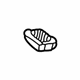 Audi 4B0-819-794-42R Defroster Grille