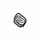 Audi 4B0-819-793-42R Defroster Grille