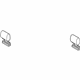Audi 4L0-883-901-F-17C Headrest, Outer