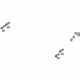 Audi 8F0-898-755 Oil Line Gasket Set