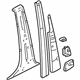 Audi 4D0-809-219-T Pillar Reinforcement Audi 4D0-809-219-T Pillar Reinforcement